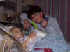 Oh the things we take for granted Madison and mom on the first popsicle.jpg (75417 bytes)